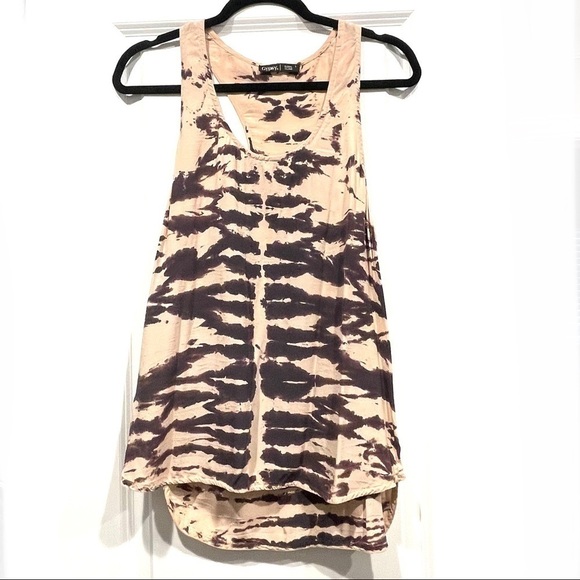 Gypsy 05 Tops - Silk Racerback tie dye tank